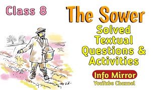 The Sower | Solved Textual Questions and Activities | Class 8 |  Kerala Syllabus