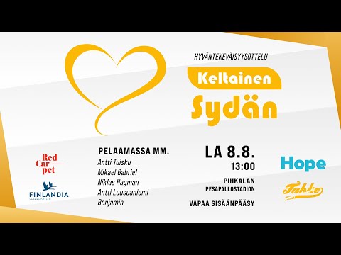 Keltainen Sydän -hyväntekeväisyysottelu