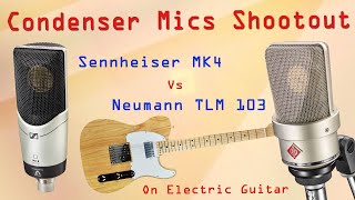 Video thumbnail for Sennheiser MK4 vs Neumann TLM 103 - Condenser Mics Shootout on Guitar - Want 2 Check by Want 2 Check