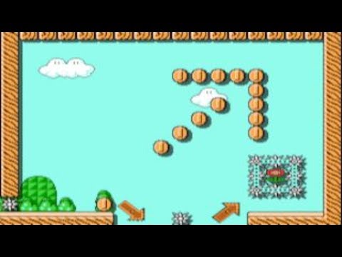 Fly Under The Spike by hairy dude - Super Mario Maker - No Commentary 1bk