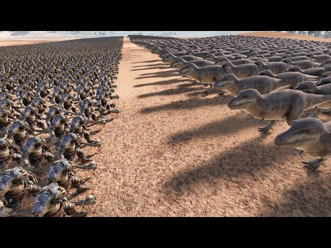 2.500 T-Rex vs 10.000 Trolls | Ultimate Epic Battle Simulator 2