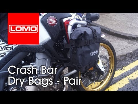 Lomo Motorbike Crash Bar Dry Bags - Pair