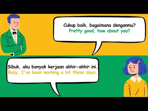 What do you do? | Daily Indonesian Speaking & Listening Conversation | @easyindonesian