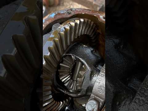 Dana 25 front differential from a 1947 Willys Jeep CJ2A #mechanical #differential #dana #gears #4x4