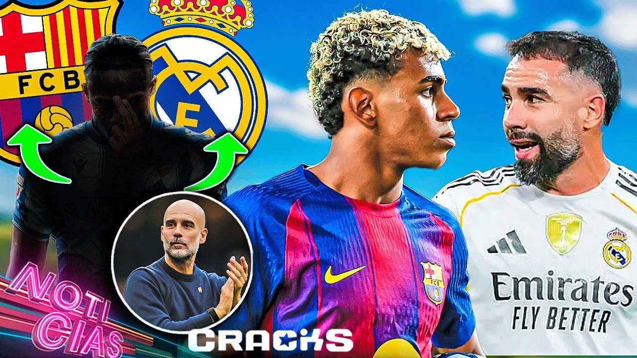 “Cuando Lamine y Carvajal se vean…” | Pelea Barça-Madrid por este delantero | ¿Pep, el GOAT?
