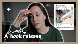 a traumatic book release (vlog)