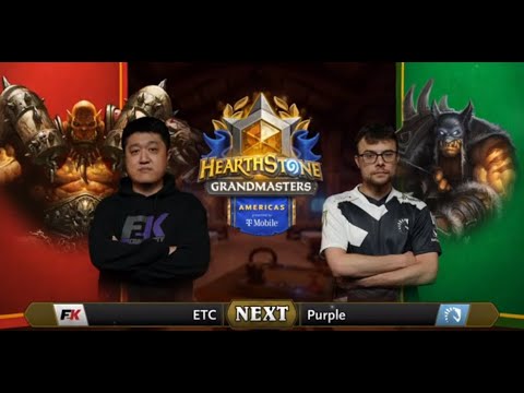 ETC vs Purple - Division B - Hearthstone Grandmasters Americas 2020 Season 1 - Week 4