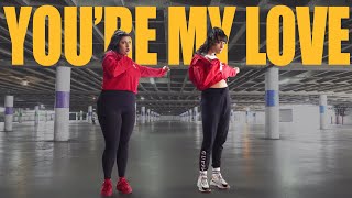 &quot;YOU&#39;RE MY LOVE&quot; #BOLLYFUNK DANCE - SHIVANI BHAGWAN &amp; CHAYA KUMAR | SALMAN KHAN | GOVINDA |