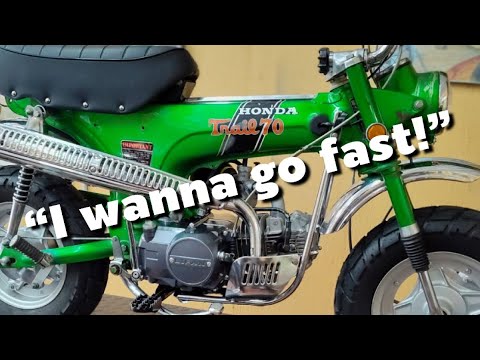 MBM’s “On The Road” - Lifan swap into a Honda CT70HK0