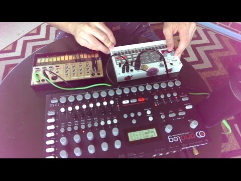 Live set - Elektron Analog Four, Volca Sample, Volca Keys - 