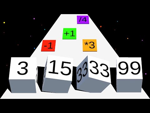 Cube Rotator 3D - Infinity Math Games (Freeplay, Noob)