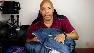 Two Persons XL Queen Size Camping Sleeping Bag with Pillows