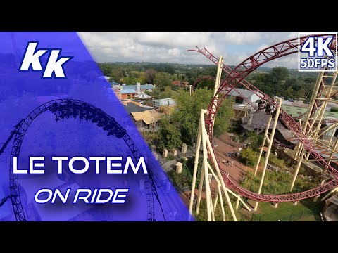 Le Totem- Walibi Rhône-Alpes 2022 (On ride/4K 50 fps)