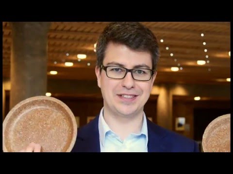Start up BIOTREM makes tableware from wheat bran