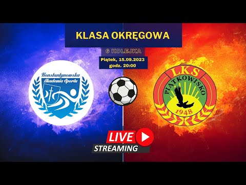 KAS Konstantynów - Orzeł Piątkowisko - mecz na żywo - klasa okręgowa łódzka
