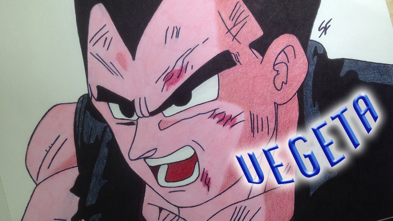 Drawing Vegeta (Dragon Ball GT Universe)
