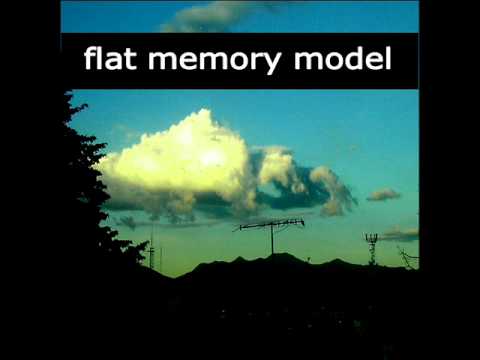flat memory model - monday sunset