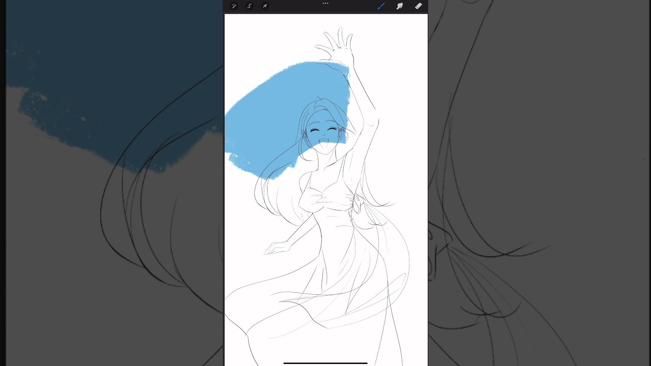 Fan art style daytime star Manhwa #fanart #art #coloring #procreate #digitalart #cartoon #ศิลปะ