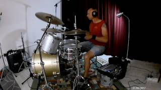 Nuno Bettencourt - 2 Weeks in Dizkneelande (drum cover)