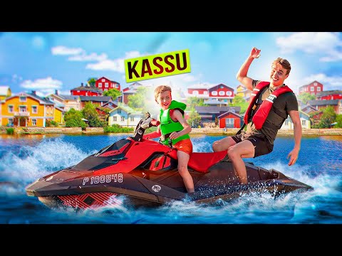 Mökillä 9-Vuotiaan Kanssa! (HULLU REISSU)