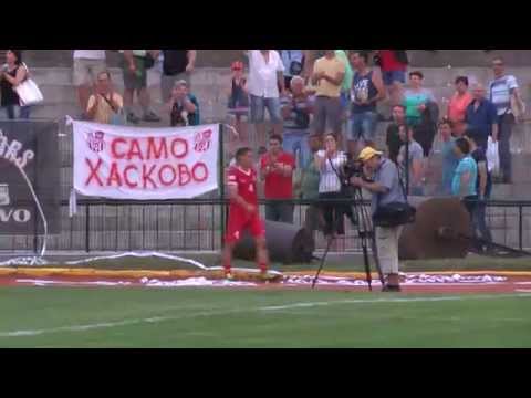 Новакът в А група "Хасково" сензационно победи българският шампион "Лудогорец" с 1:0