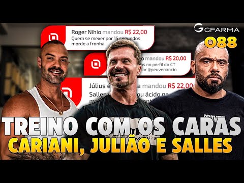 TREINO DOS CARAS - CARIANI, BALESTRIN E CALVELUDO DO SALLES