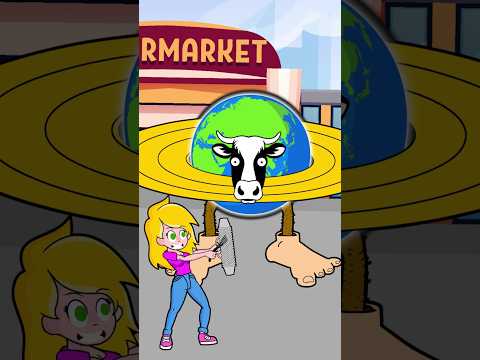 SATURN COW SATURNITA GETS ANGRY WITH LUNITA😅 #animation #casimochotv @DannikaYT