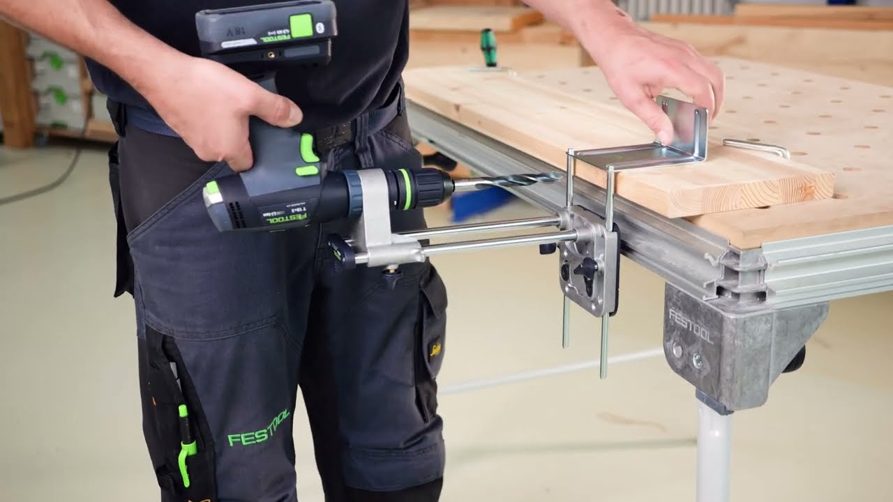 MB 40 Quick Guide - Front side drilling | Festool