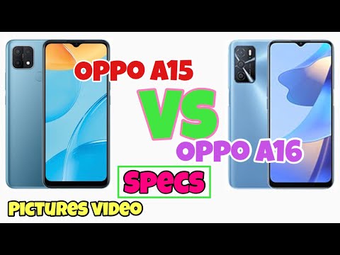 OPPO A16 Vs OPPO A15  specs