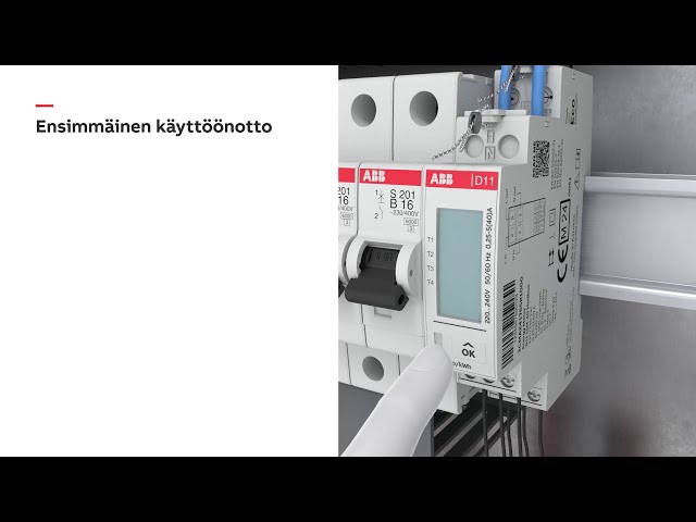 abb smart buildings Energiamittari din abb 1v, 40a, mid lk.b, modbus