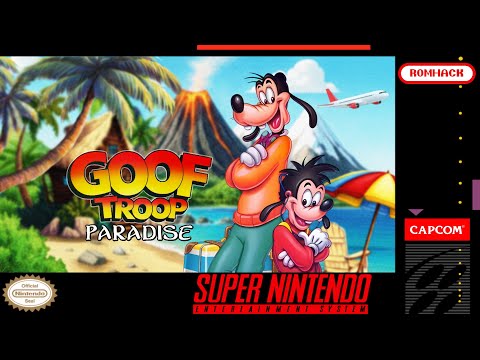 Goof Troop Paradise - Hack of Disney's Goof Troop [SNES] Longplay