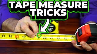 BET YOU DIDN&#39;T KNOW THIS - Tape Measure Tricks for Plumbers