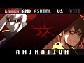Chara And Asriel Vs HATE Season Finale Glitchtale EP9 Hope Fight Scenes