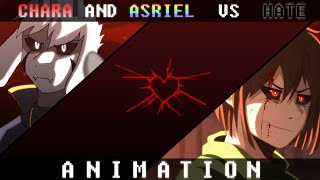 Chara and Asriel vs HATE  Season Finale  Glitchtal