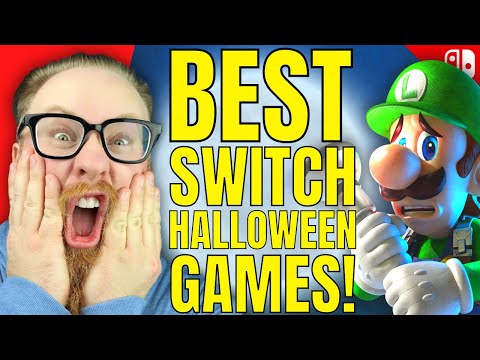 The BEST Nintendo Switch Halloween games that AREN'T TOO SCARY! 👻😱