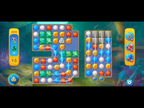 Fishdom Easy Level 9599 (with ingame lightning booster) @choraelmin