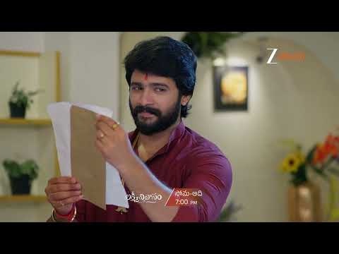 Lakshmi Nivasam Promo - 26 Sep 2025 - Mon to Sun @7PM - Zee Telugu