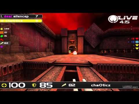 silencep vs cha0ticz - Quakecon 2014 Single Elimination Round 1 (Quake Live VOD)