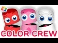 Color Collection 11 Learn Colors Red Pink White Colors For Children Color Crew BabyFirst