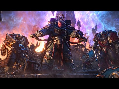 Lord Calgar Saves The Ultramarines Scene - Warhammer 40K Space Marine (4K ULTRA HD )