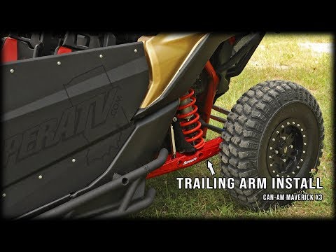 How to Install SuperATV Rear Trailing Arms on Can-Am Maverick X3