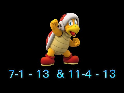 Super Mario 3D World (Switch) 7-1/11-4 Speedrun - Time: 13 (TWR)