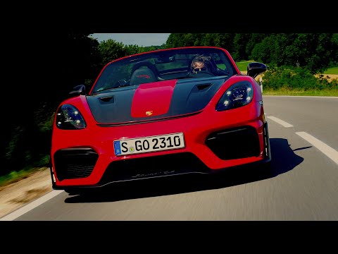 The New Porsche 718 Spyder RS 2024 Weissach-package - Guards Red.