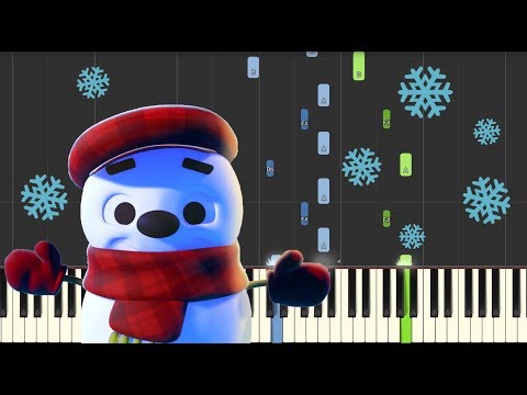 Little Snowflake | PIANO TUTORIAL (copyright problem/click the link ...