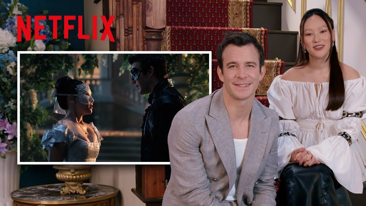 Luke Thompson & Yerin Ha on Becoming the Romantic Leads | Bridgerton | Netflix