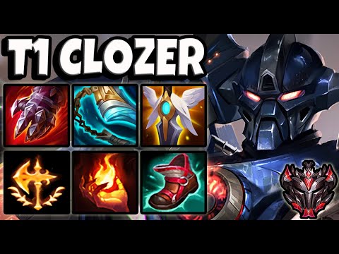 T1 Clozer Aatrox vs Galio MID - Patch 11.5 Ranked Korea ✅