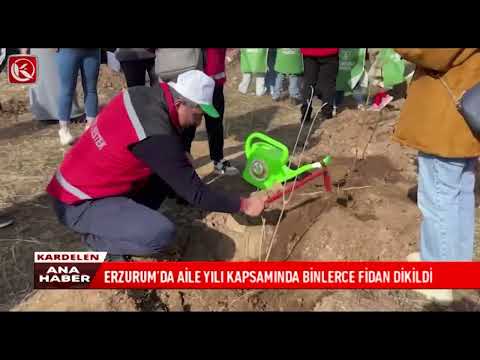 “Sevdamız Yeşil Vatan” Projesi Kapsamında Fidan Dikimi