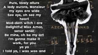 Azealia Banks - Miss Amor (Oficial Lyrics Video)