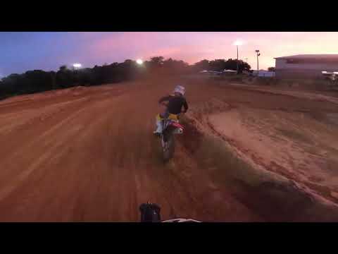 YZ250 WIDE OPEN HELMET CAM | @ Dade City MX