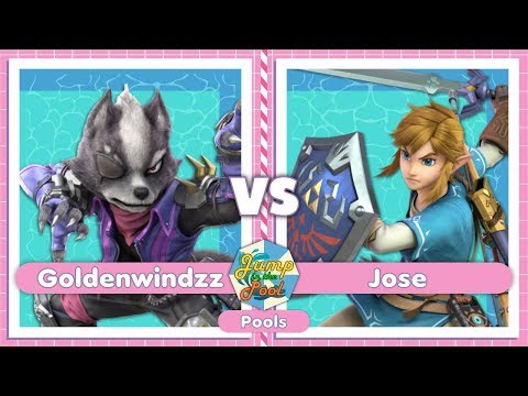 JITP 3 - Goldenwindzz (Wolf) Vs. Jose (Link) Smash Ultimate Pools